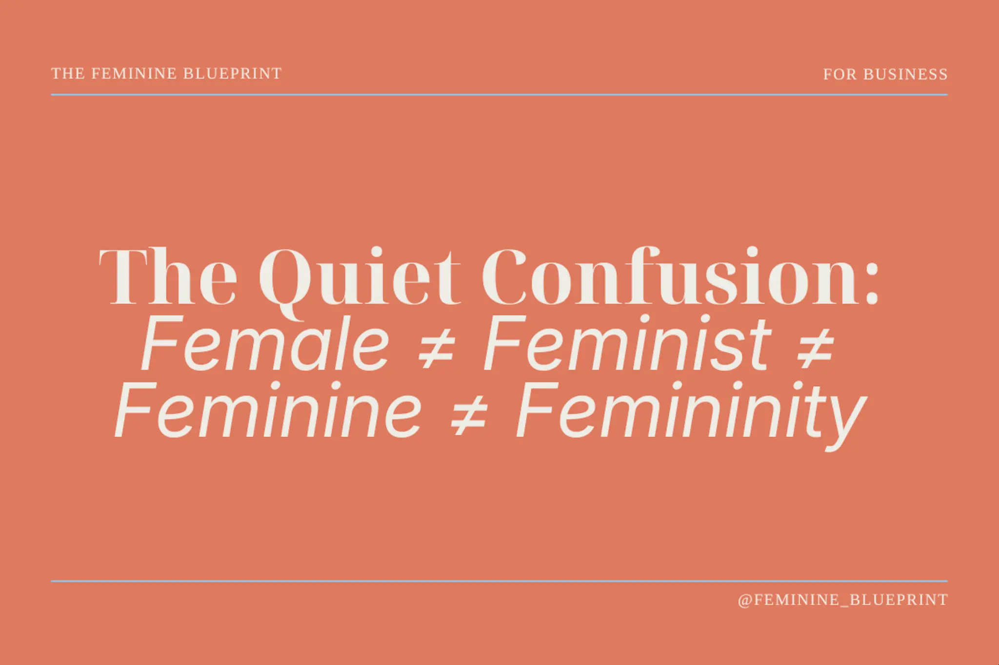 When Lingo Blurs the Lines, It's Time To Get Clear